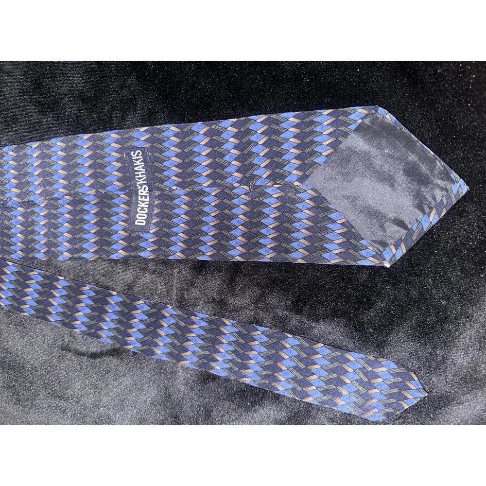Dockers Khakis Men's Geometric Patterned Tie